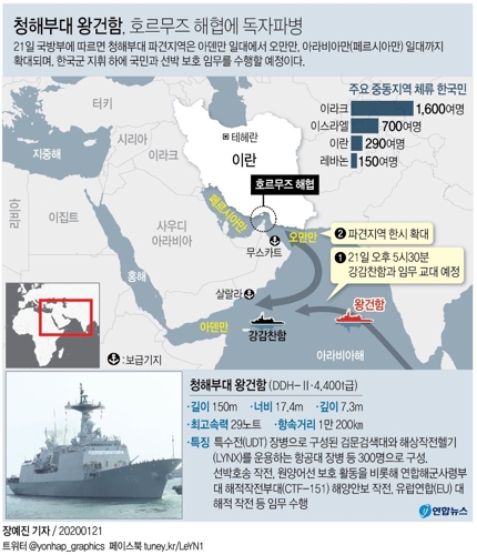 정부, 청해부대 호르무즈해협 '독자적 작전' 형식 파견 - 4