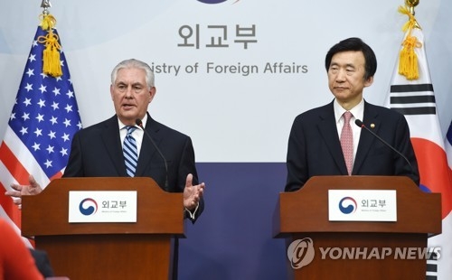 (4th LD) Top U.S. diplomat says all options remain on table against N.K. - 1