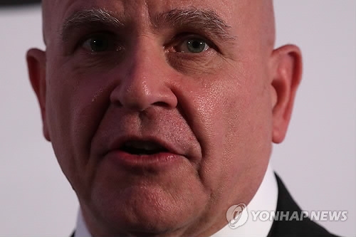 This AFP file photo shows U.S. National Security Adviser H.R. McMaster. (Yonhap)