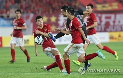광저우, AFC 징계로 챔피언스리그 무관중 경기 - 2