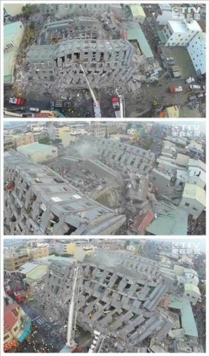 대만지진 피해 키운 '두부빌딩'…17층 빌딩 4채 한순간 '폭삭'(종합) - 4