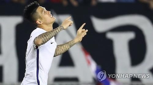 <월드컵축구> 석현준, 스트라이커 본능 폭발…'대포알 선제골' - 3