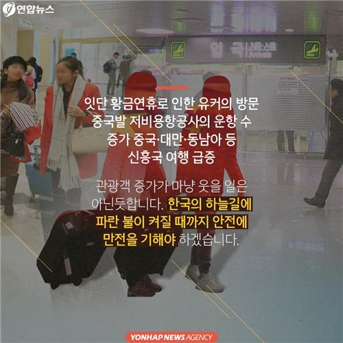 <카드뉴스> 중국 때문에…대한민국 하늘길은 '빨간불' - 9