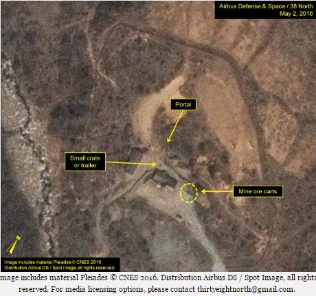 38노스 "북한 핵실험 강행 가능성 여전히 불투명" - 2