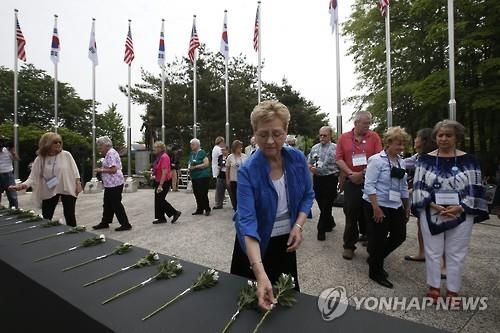 파주서 한국전쟁 참전 미국군 전사·실종 장병 추모식 - 2