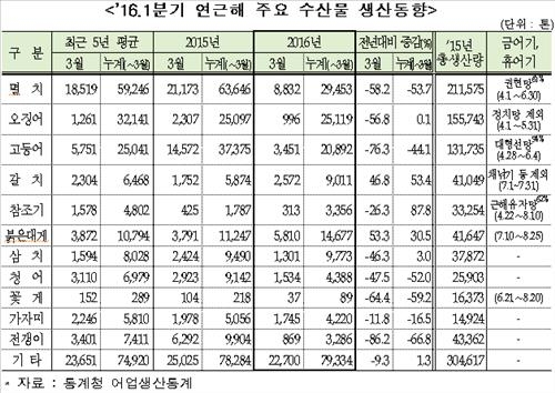 제철 꽃게 어획량 60%↓…산란감소에 중국어선까지 - 2