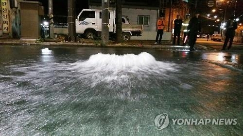 전주 상수도 누수는 '급수관'이 원인 - 2
