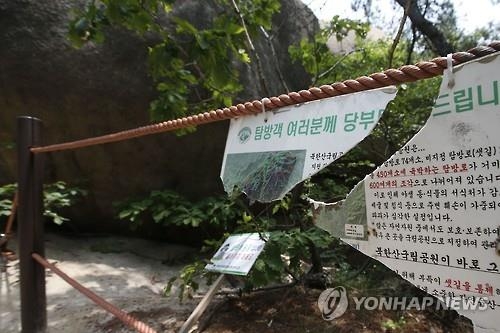 사패산 '50대 여성 살해' 피의자 검거…경찰에 자수(종합) - 2