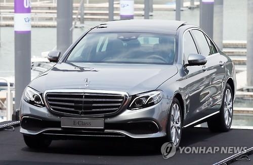벤츠 신형 E클래스 車등급평가 신청…보험료 싸진다 - 2