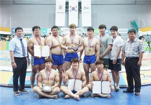 -씨름- 용인백옥쌀, 일반부 단체전 우승 - 2
