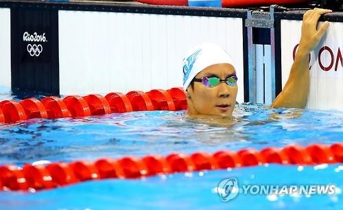 -올림픽-<수영> 박태환, 자유형 400m 결승 좌절…3연속 메달도 무산(종합) - 2