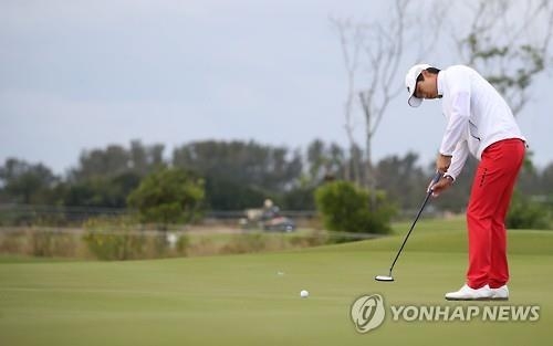 -올림픽-<골프> 안병훈, 무난한 출발…1R 5타차 공동 9위(종합2보) - 3