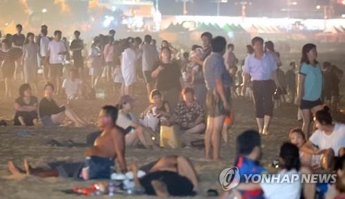 부산 8월 1∼15일 낮 평균 33.4도…10년래 최고 - 2