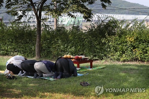 추석 맞은 임진각