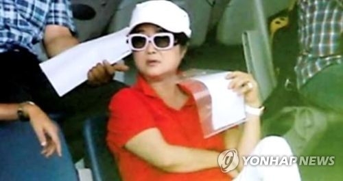 박근혜 정권의 '비선실세' 의혹을 받는 최순실씨 [자료사진]