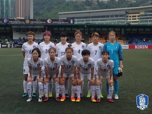 여자축구대표팀(대한축구협회=연합뉴스)