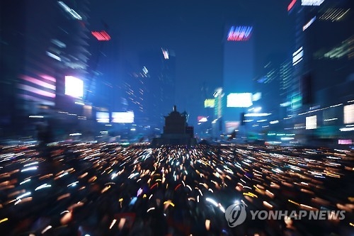 촛불이 나아간다