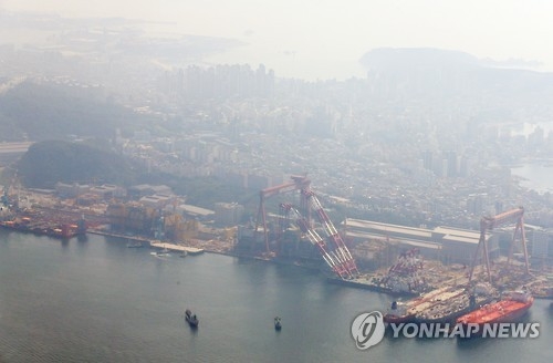 현대중공업 울산 조선소 전경