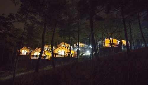 산청 동의보감촌 숲속야영장