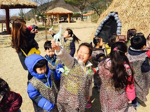 공주석장리박물관 '병아리 선사교실'