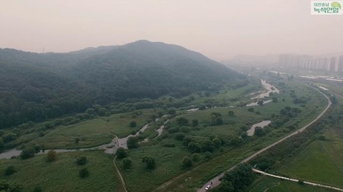 월평공원 갑천 자연하천구간