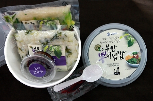 부안군에서 개발한 '뽕비빔밥'