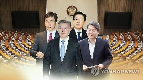文 'NO 후원회장'·安 '젊은도전과 함께'·李 '흙수저 소액모금' - 1