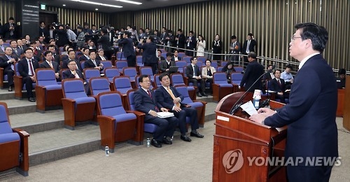 한국당 대선주자들 '보이콧 또는 본선직행'…시작부터 파열음(종합) - 3