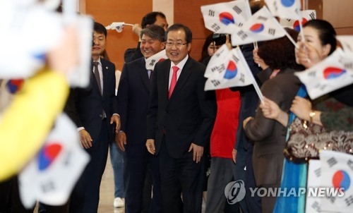 홍준표 "김정은 제거하고 국토수복작전…좌파2중대가 더 위험"(종합) - 2