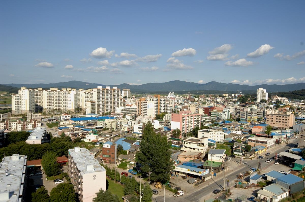 증평읍 시가지