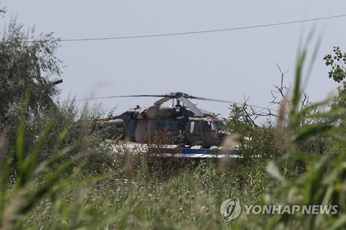 작년 7월 터키 쿠데타 불발 시 터키 군인들을 태우고 그리스로 넘어온 헬리콥터