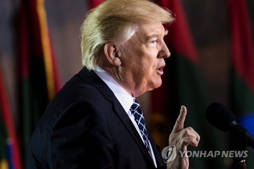 도널드 트럼프 미국 대통령