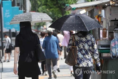 [날씨] "20일 화요일도 더워요" 폭염 계속…강원·경북 오후 소나기 - 1