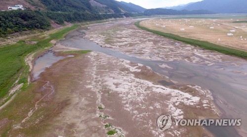 '비는 왔지만'…목마른 소양강