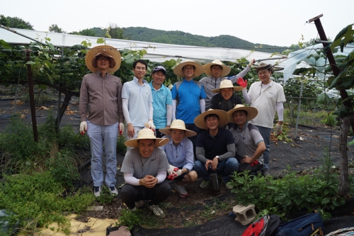 NH-아문디자산운용, 농촌일손돕기 봉사활동