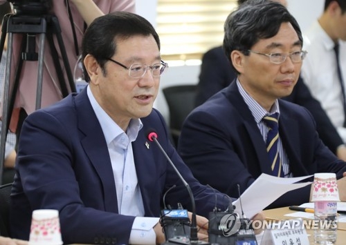 이용섭 "규제개혁, 일자리와 직결…규제 상황판 만들수도"(종합) - 1