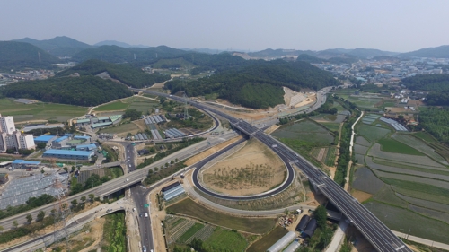 7월1일 개통하는 비봉∼매송 도시고속도로