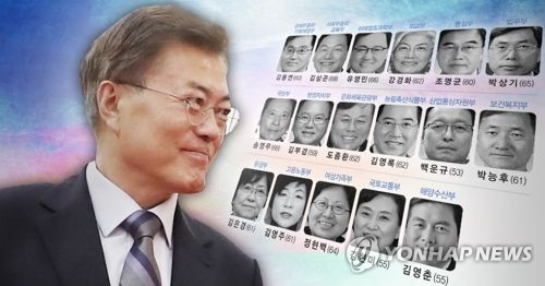 헌정사상 첫 여성장관 30% 달성…文대통령 공약 지켰다(종합2보) - 2