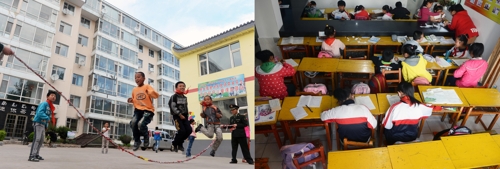조선족의 전통 거주지인 중국 동북 3성의 조선족학교는 대도시 또는 외국으로의 이주로 학생 수가 대폭 줄어 주변이 한족학교로 통폐합되고 있다.