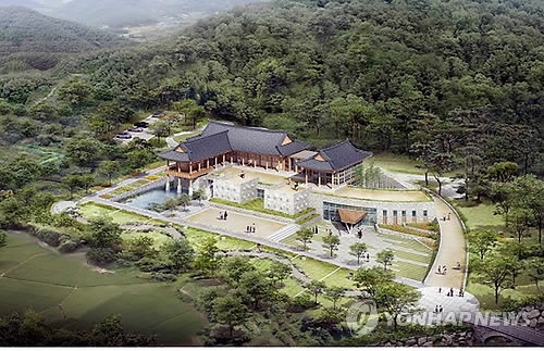 땅끝순례문학관 조감도