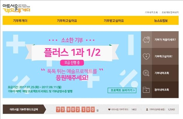3천원부터 시작하는 문화예술기부…'소소한 기부' 프로젝트 - 1