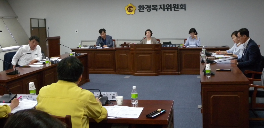 광주시의회, 시립요양병원 현안보고 청취