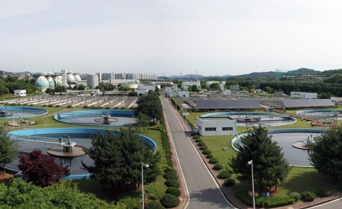 대전하수처리장 전경