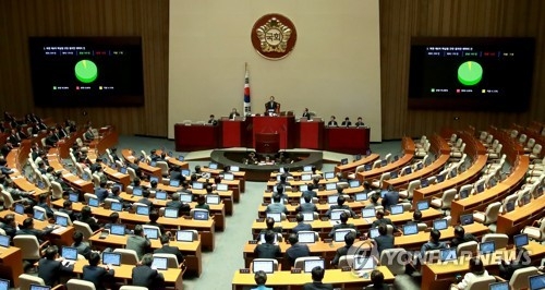 최악 안보위기에도 '반쪽' 본회의…秋 연설 중 바른정당 퇴장도 - 1