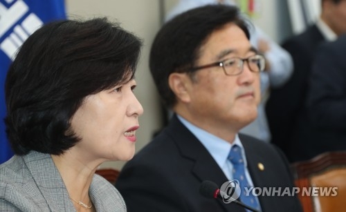 與, 박성진 사퇴에 '존중·안도'…"당청 엇박자 없었다" - 2
