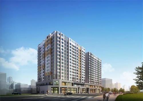 우장산역 역세권 청년주택 조감도