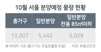 강화된 청약제도…10월 서울 분양물량 92% '가점제' 적용 - 1