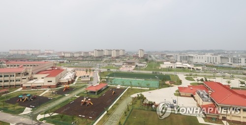 새로 단장한 평택 미군기지 자료사진