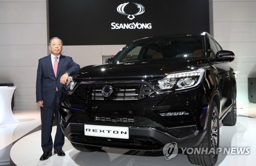 쌍용차 SUV 'G4 렉스턴'