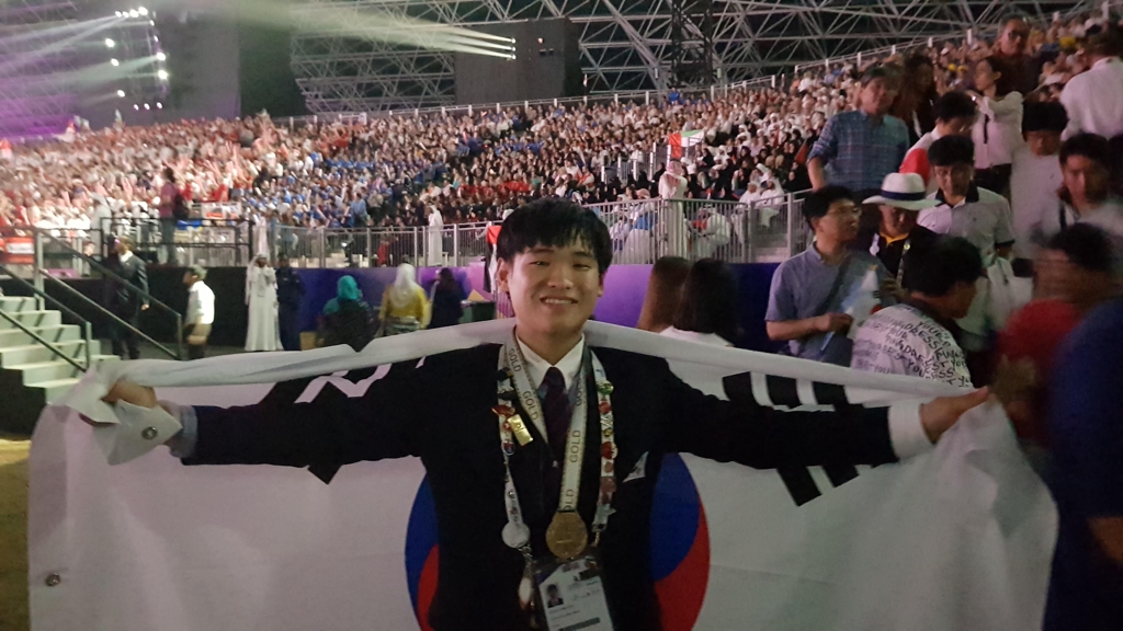 금메달 주인공 조성용 씨